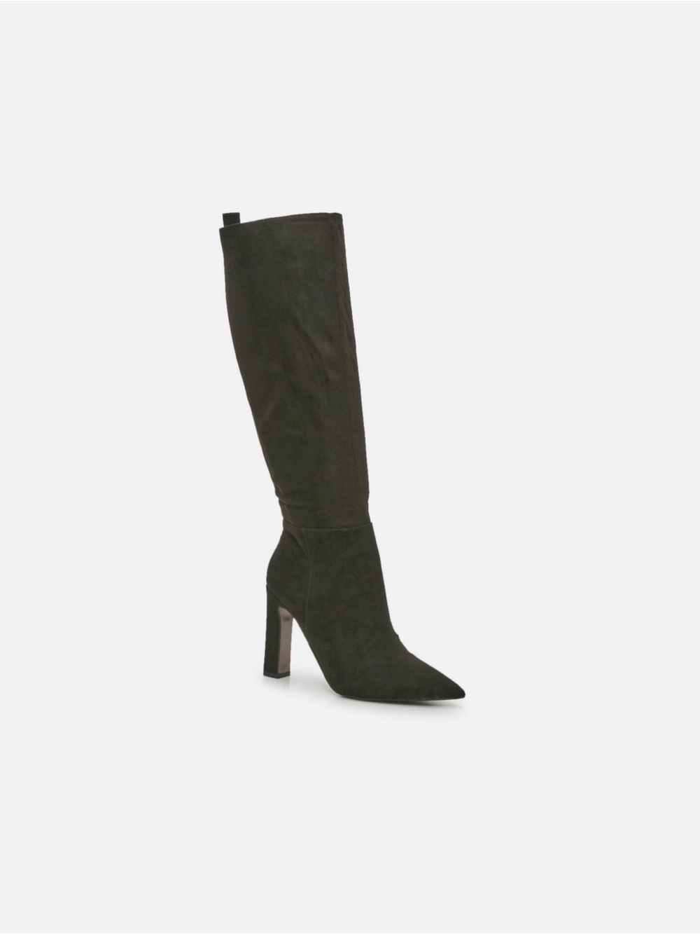 Only worn once. Jennifer Lopez Tall Pointed-Toe High Heel Boot - Black. Size 7.5